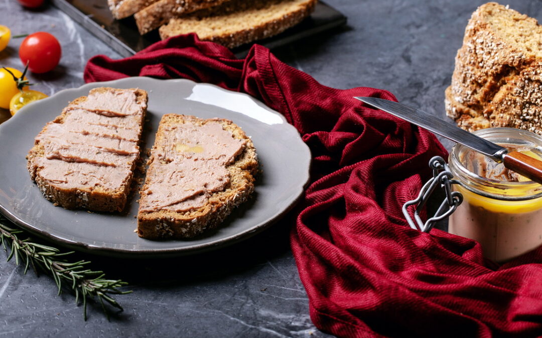 Pate de porc cu adaos de pudră de coriandru