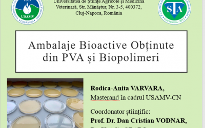 Ambalaje Bioactive Obtinute din PVA si Biopolimeri